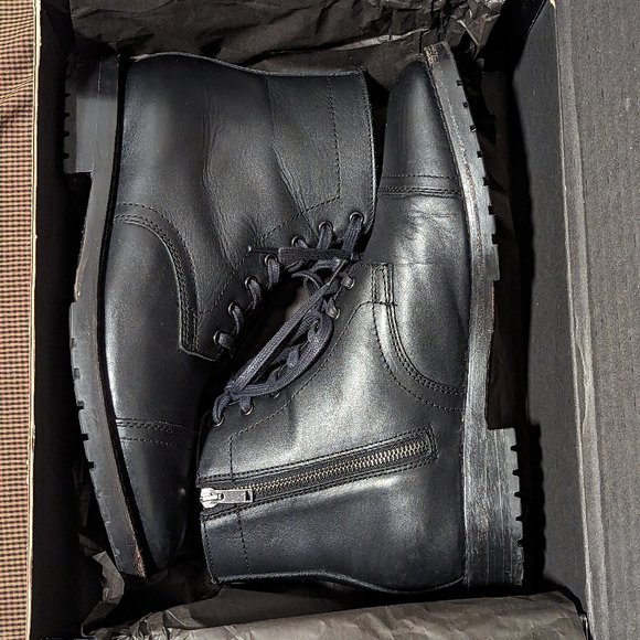 Thursday Major Zipper Boot - Black - Size 9 - Like NEW - Picture 11 of 12